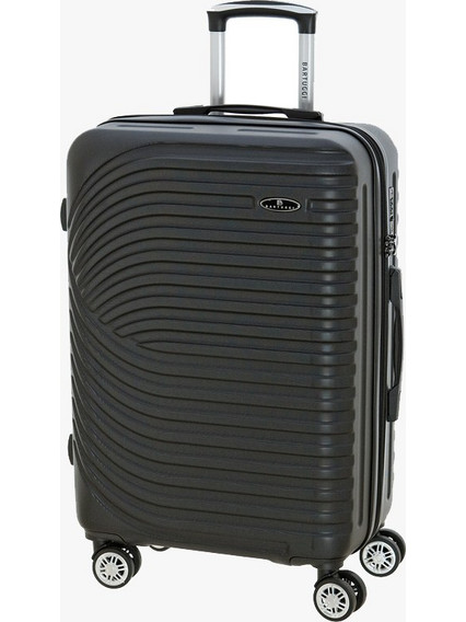 Bartuggi 724-501 Βαλίτσα Μεσαία 65x42x30cm με 4 Ρόδες Μαύρη