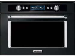 KitchenAid KMQCXB 45600 Εντοιχιζόμενος Φούρνος Μικροκυμάτων Μαύρος