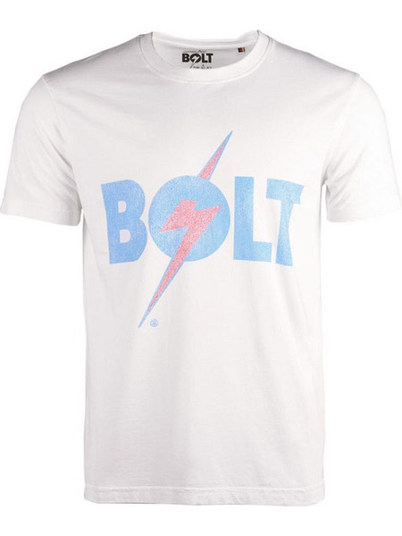 LIGHTNING BOLT BOLT SS TEE (99OMATSTU07-W03)ΑΝΔΡΙΚΟ T-SHIRT ΕΚΡΟΥ