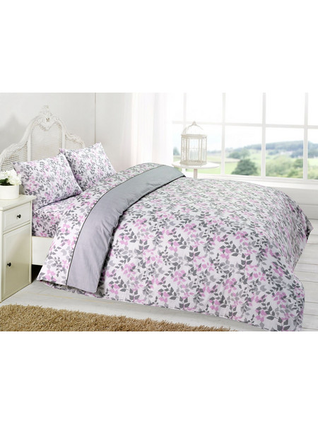 Σετ Πάπλωμα 180Χ240 Ημίδιπλο Premium Anna Riska 5008 Grey