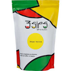 3sips Espresso Yellow Blend 100% Arabica σε Κόκκους 500gr