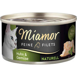 Finnern Miamor Feine Filets Adult with Chicken & Vegetables 80gr
