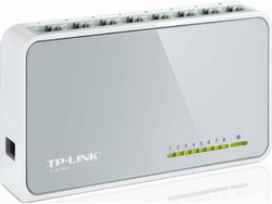 TP-Link TL-SF1008D V12 Unmanaged L2 Switch με 8 Θύρες Ethernet 100Mbps