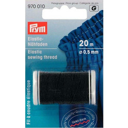 Prym Κλωστή Ραφής Ελαστική Μαύρη 20μ 970010