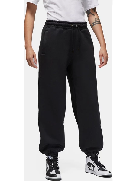 Nike Γυναικείο Παντελόνι Φόρμας Fleece με Λάστιχο Μαύρο FB8330-010