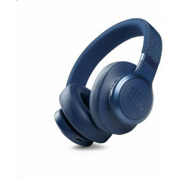 JBL Live 660NC Ενσύρματα & Ασύρματα Bluetooth Ακουστικά Over Ear με Noise Canceling Μπλε