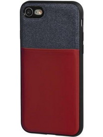 APPLE iPHONE 7 ΚΑΙ 8 ΘΗΚΗ ΚΙΝΗΤΟΥ DUO POCKET ΜΠΛΕ-ΜΠΟΡΝΤΩ ΜΑΓΝΗΤΙΚΗ SILVER LINE