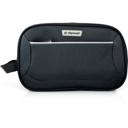 Diplomat ZC3001-29 Ανδρικό Νεσεσέρ Ταξιδίου με Θήκες 29x12x18cm Μαύρο