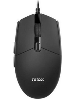 Nilox MOUSB1004 Ενσύρματο Ποντίκι Black