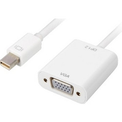 Sharkoon 0.15m, Mini DisplayPort/VGA 0,15 m VGA (D-Sub) Λευκός (Άσπρος)