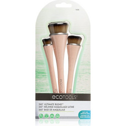 EcoTools 360 Ultimate Blend Σετ Πινέλα Μακιγιάζ 3τμχ