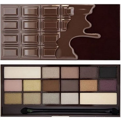 Makeup Revolution I Heart Chocolate Death By Chocolate Παλέτα Σκιών 22gr
