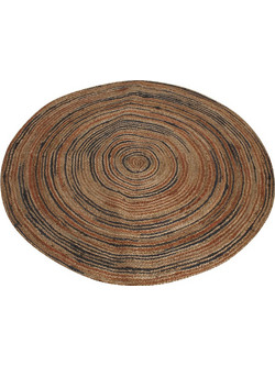 Espiel Χαλί Στρογγυλό 120cm Καφέ XAL102