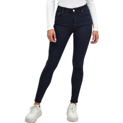 Potre Γυναικείο Τζιν Παντελόνι Slim Εφαρμογή Navy Μπλε 22067