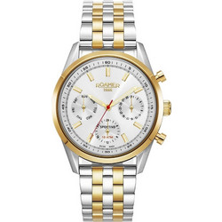 Roamer Ανδρικό Ρολόι Χρονογράφος με Ασημί Μεταλλικό Μπρασελέ R856982471570