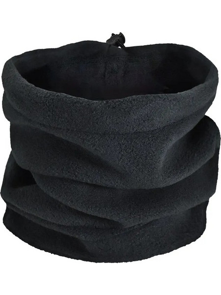 Stamion Ανδρικός Μαύρος Fleece Λαιμός 114342-Black
