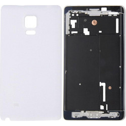 For Galaxy Note Edge / N915 Full Housing Cover (Front Housing LCD Frame Bezel Plate + Battery Back Cover ) (White) (OEM)