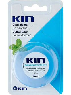 Kin Floss with Fluor Mint Οδοντικό Νήμα με Γεύση 50ml