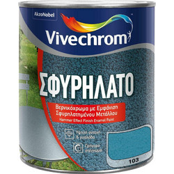 Vivechrom Βερνικόχρωμα Διαλύτου 103 Σφυρήλατο 0.75lt