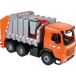 Lena Garbage truck Arocs with labels