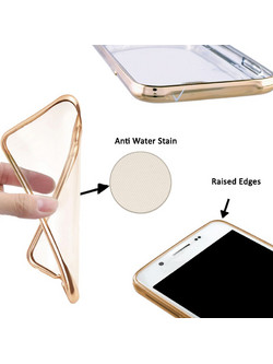 Volte-Tel Electroplating Faceplate Θήκη Gold (Huawei P9 Lite)