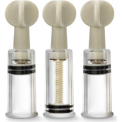 Blush Temptasia Clit & Nipple Twist Suckers Crystal