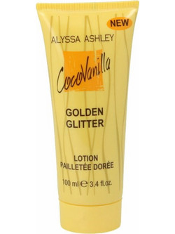 Alyssa Ashley Coco Vanilla Golden Glitter Ενυδατική Lotion Σώματος 100ml