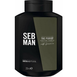 Sebastian Seb Man The Purist Purifying Σαμπουάν κατά της Ξηροδερμίας & της Πιτυρίδας 250ml