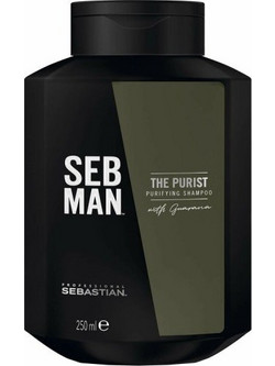 Sebastian Seb Man The Purist Purifying Σαμπουάν κατά της Ξηροδερμίας & της Πιτυρίδας 250ml