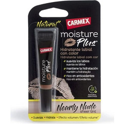 Carmex Moisture Plus Nearly Nude Lip Balm Tube SPF15