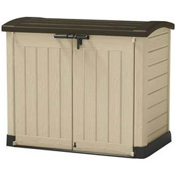 Πλαστική Αποθήκη Κήπου με Διπλή Πόρτα Store It Out max - Μ145,5xΠ82xΥ125cm