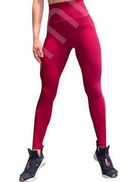 Lismina Pocket Extra High Waist Γυναικείο Κολάν Μπορντώ 784