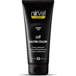 Nirvel Nutre Black Χρωμομάσκα Μαλλιών 200ml
