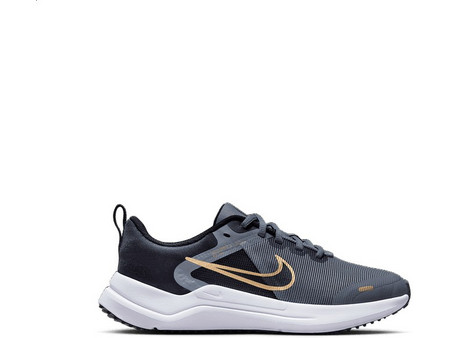 Nike Downshifter 12 GS Παιδικά Αθλητικά Παπούτσια για Τρέξιμο Ανθρακί DM4194-005