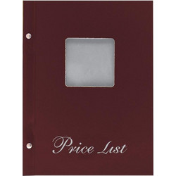 Next price list με παράθυρο basic 14x21εκ. μπορντώ