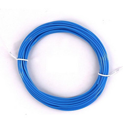 10m 1.75mm Normal Temperature PLA Cable 3D Printing Pen Consumables(Fluorescent Blue) (OEM)