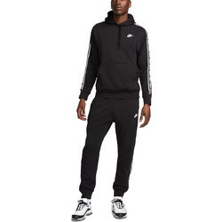Nike Sportswear Ανδρικό Σετ Φόρμας Fleece με Λάστιχο Μαύρο FB7296-010