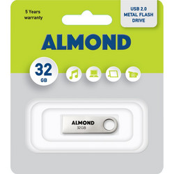 Almond Metallic 32GB USB Stick 2.0 με USB-A