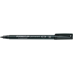 STAEDTLER LUMOCOLOR PERMANENT DRY SAFE M ΜΑΥΡΟ