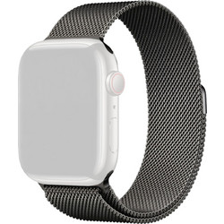 Decoded Milanaise Traction Λουράκι Μεταλλικό Black (Apple Watch 42 / 44 / 45 / 49mm)