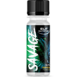 Elit Nutrition Savage Pre Workout Shot Tropical 60ml
