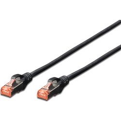 Digitus S/FTP Cat.6 Καλώδιο Δικτύου Ethernet 5m Black DK-1644-050/BL
