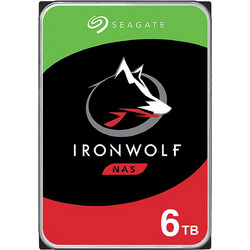 Seagate IronWolf 6TB HDD Σκληρός Δίσκος 3.5" Sata 3 5400rpm με 256MB Cache