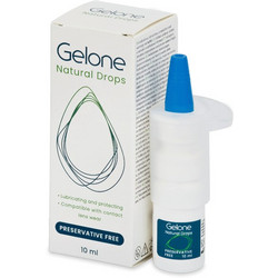 Σταγόνες ματιών Gelone Natural Drops 10 ml
