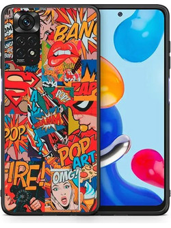 Comic Art - Xiaomi Redmi Note 11 4G / 11S Case With Ring Holder