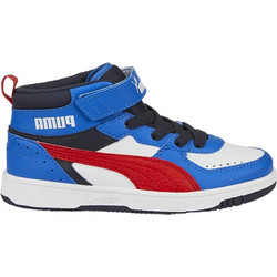 Puma Rebound Joy Blocked Παιδικά Sneakers Μποτάκια Royal Blue 388448-04