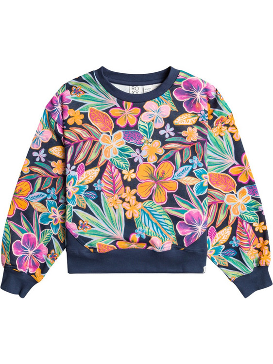 Roxy Παιδικό Φούτερ Navy Μπλε ERGFT03887-BSP6