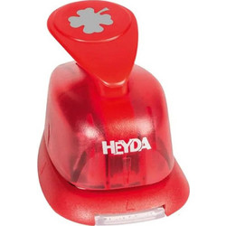 Περφορατέρ mini Heyda τριφύλλι 1,7cm κόκκινο σε blister (20-36 876 09)