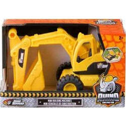 Bburago Rhino Construction Building Machines Μπουλντόζα-Εκσκαφέας 36/30060