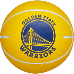 Wilson NBA Dribbler Bskt Gs Warr Mini WTB1100PDQGOL